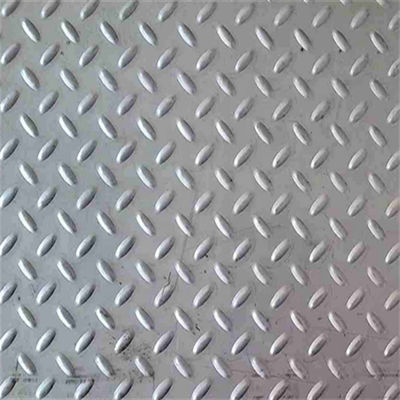 2.5mm 3mm 201 316 Diamond Stainless Steel Sheets Embossed karierte Platte SS 304