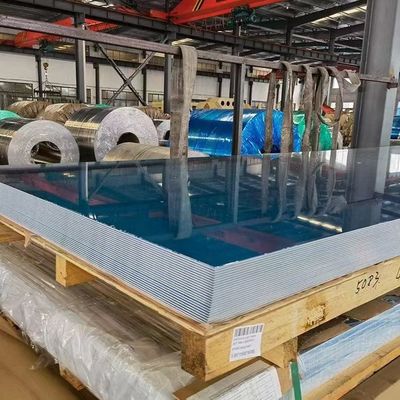 5052 Aluminiumfolie für Schiffe, 2,0 mm Magnesiumlegierung mit hoher Ermüdungsfestigkeit für Schiffsrumpf und Schiffbau