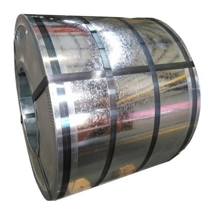 SGCC Hot Dip Galvanized Coil 0,1-3 mm Regelmäßige Spangelfläche Zn30 Zn40 Zn100 DX51D