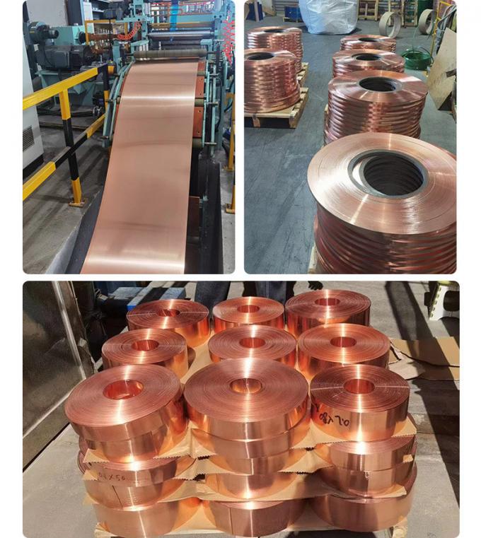 C17300 Qbe2Pb C1730 Kupferblech-Metallstreifen der Beryllium-Kupfer-Spulen-1/4H 1/2H für Schalter 0